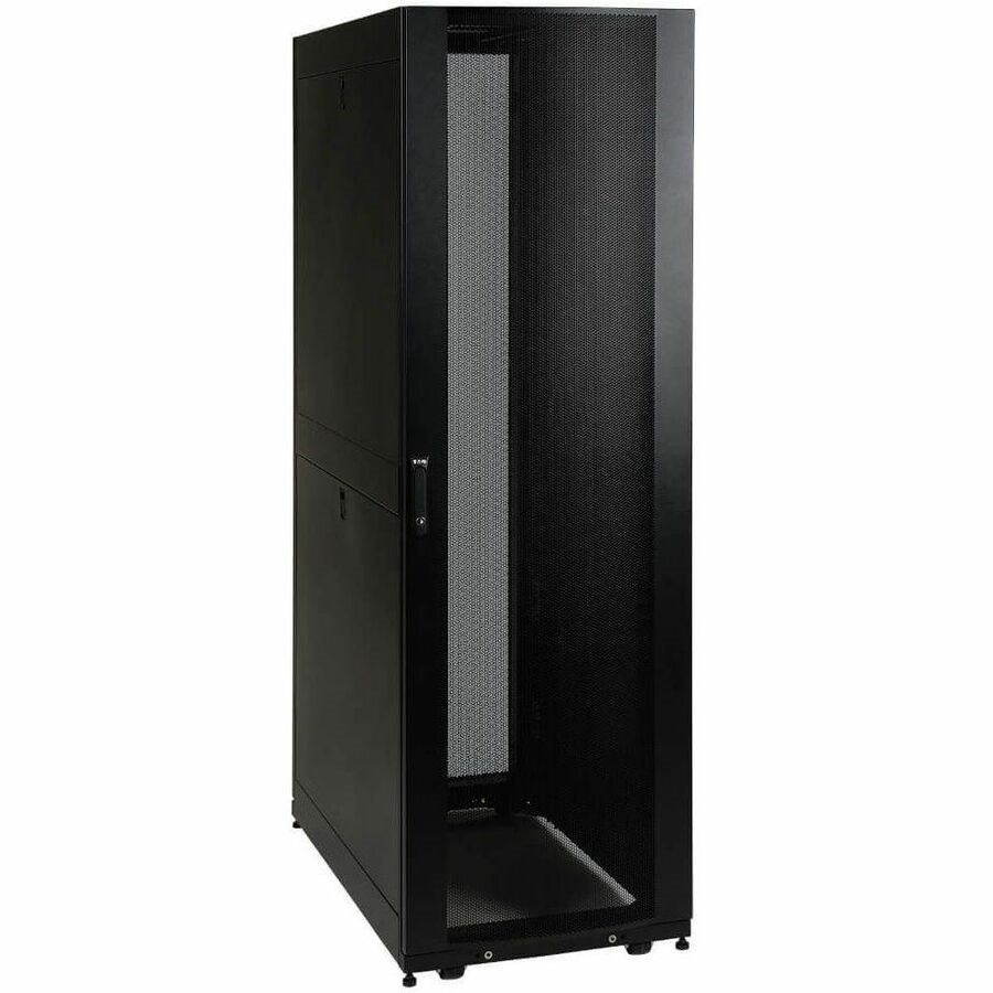 Eaton Tripp Lite Series 42U SmartRack Mid-Depth Rack Enclosure Cabinet with doors & side panels