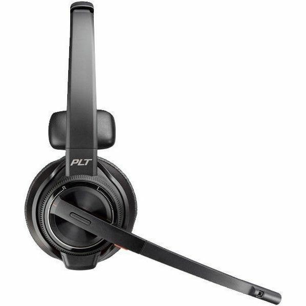 Poly Savi 8200 Office 8210 Wireless Over-the-head Mono Headset - Black