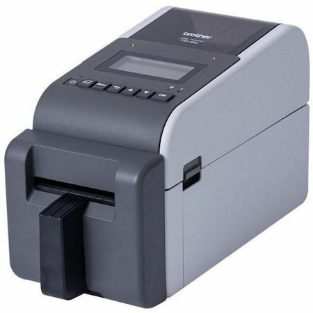 Brother TD-2350DFC203 Desktop, Retail, Logistic, Manufacturing, Healthcare, Warehouse Direct Thermal Printer - Desktop - Label Print - USB Host - Serial - Bluetooth 5.2 - IEEE 802.11a/b/g/n Wireless LAN
