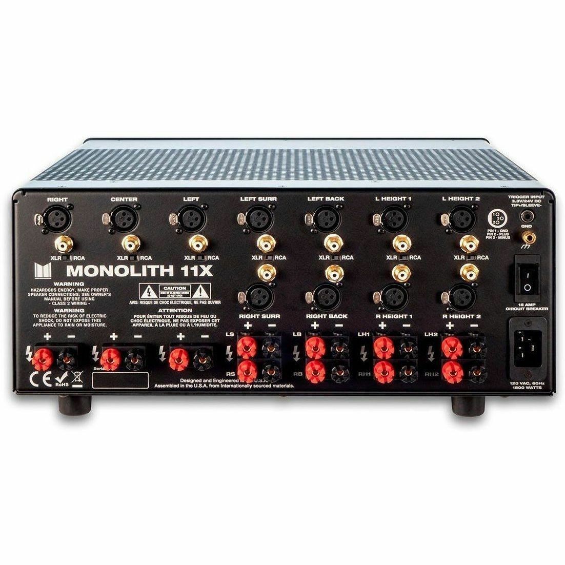 Monoprice Monolith BY Monoprice 11-Channel (3X200 + 8X100 Watts) Multi-Channel H