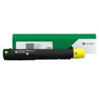 Lexmark Unison Original Laser Toner Cartridge - Yellow - 1.0 Each