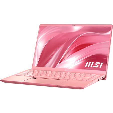 MSI Prestige 14 Prestige 14 A11SB-631CA 14" Notebook - Full HD - Intel Core i7 11th Gen i7-1185G7 - 16 GB - 1 TB SSD - Rose Pink