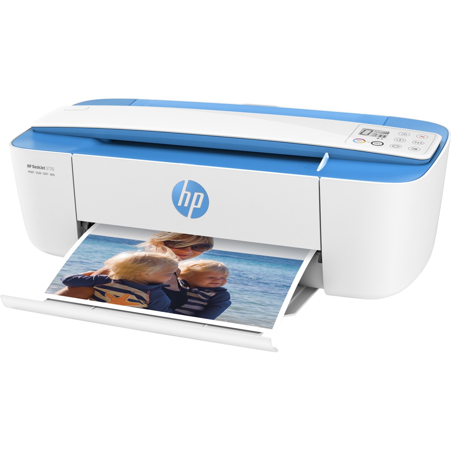 HP Deskjet 3720 Wireless Inkjet Multifunction Printer - Colour