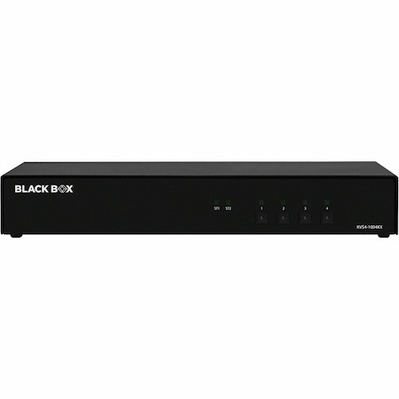 Black Box KM Switch, NIAP 4.0 Certified - 4-Port, CAC