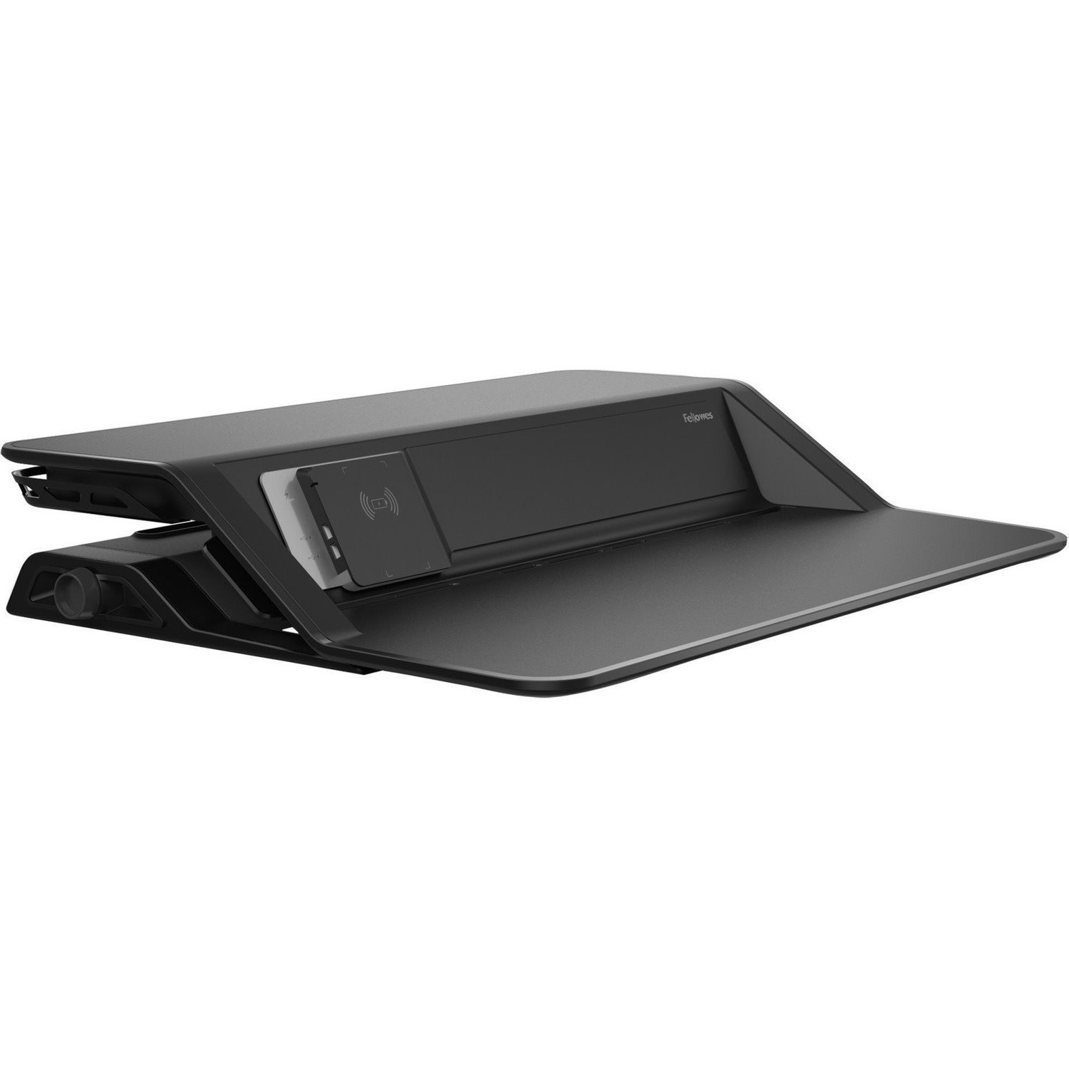 Fellowes Lotus&trade; DX Sit-Stand Workstation - Black