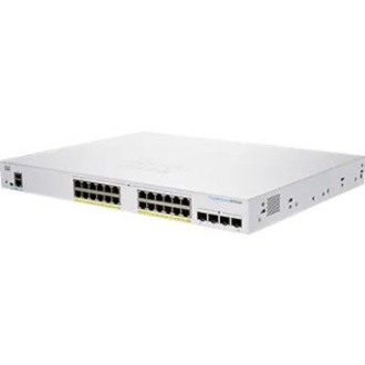 Cisco 350 CBS350-24P-4X 24 Ports Manageable Ethernet Switch - Gigabit Ethernet, 10 Gigabit Ethernet - 1000Base-T, 10GBase-X