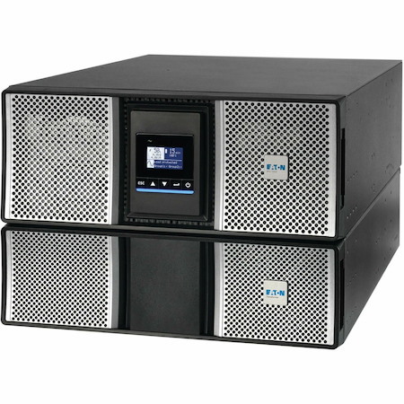 Eaton 9PX G2 8000VA 8000W 208/120V Online Double-Conversion UPS - Hardwired Input, 18x 5-20R and 3x L6-30R Outlets, Cybersecure Network Card, Maintenance Bypass, Extended Run, 7U Rack/Tower