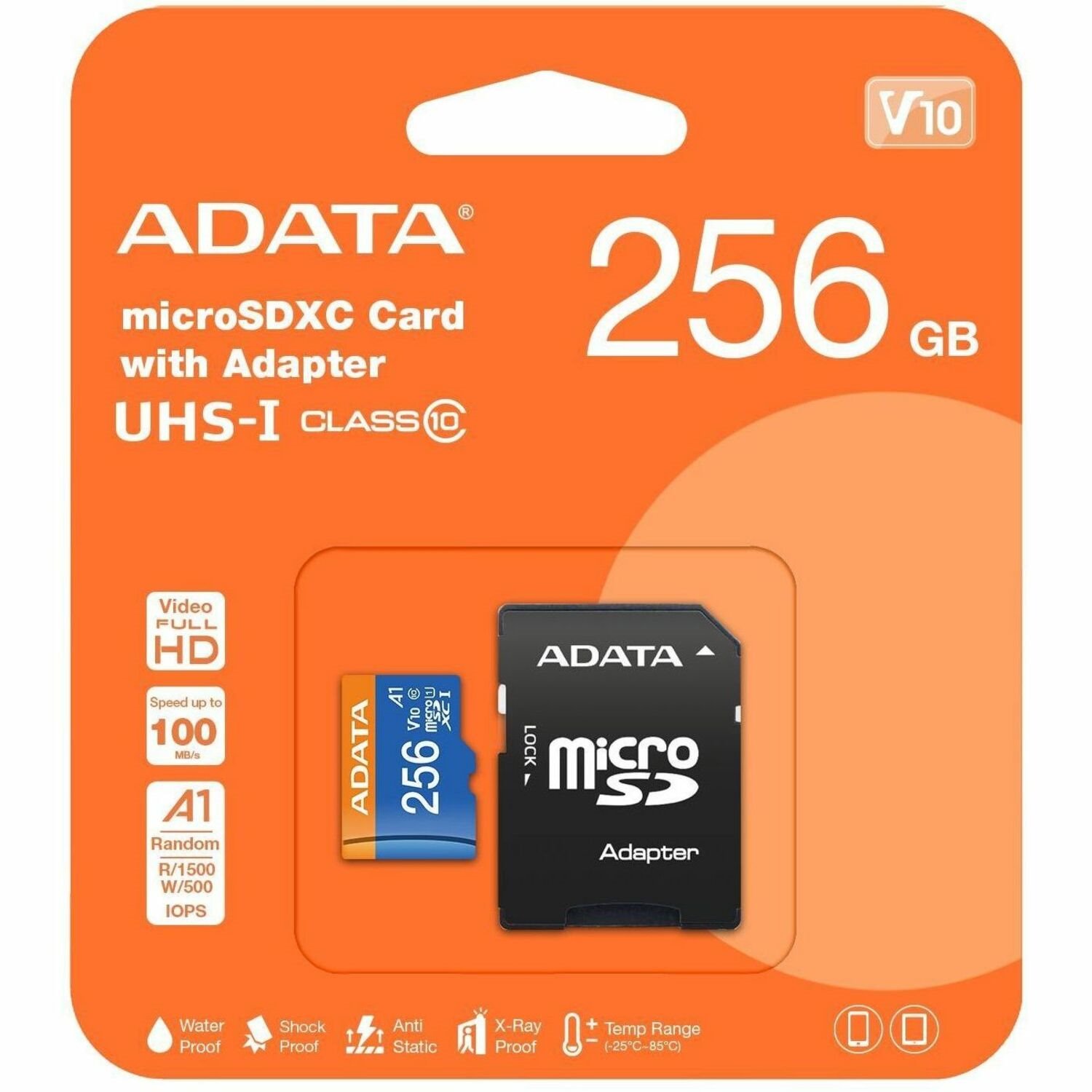 Adata Premier 256 GB Klasse 10/UHS-I V10 microSDXC