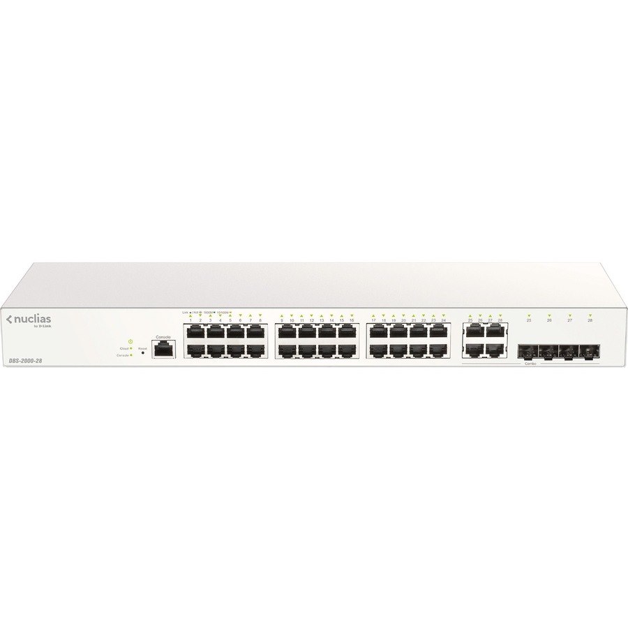 D-Link 28-Port Nuclias Cloud-Managed Switch