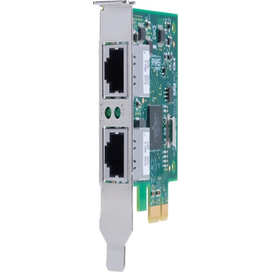 Allied Telesis AT-2911 AT-2911T/2 Gigabit Ethernet Card for Computer - 10/100/1000Base-T - Plug-in Card