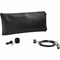 Shure WL185M Wired Microphone for Wireless Transmitter, Transportation - Black