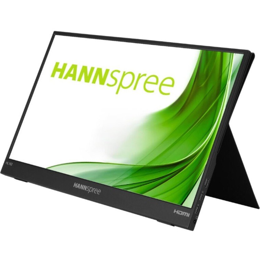 Hannspree HL162CPB 16" Class Full HD LCD Monitor - 16:9 - Black
