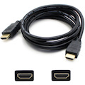 AddOn 5-Pack of 35ft HDMI 1.4 Male to HDMI 1.4 Male Black Cables Which Supports Ethernet Channel For Resolution Up to 4096x2160 (DCI 4K)