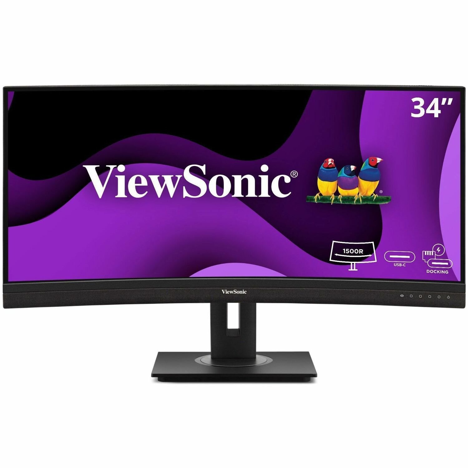 ViewSonic VG3456CA 34" Class UW-QHD Curved Screen LED Monitor - 21:9