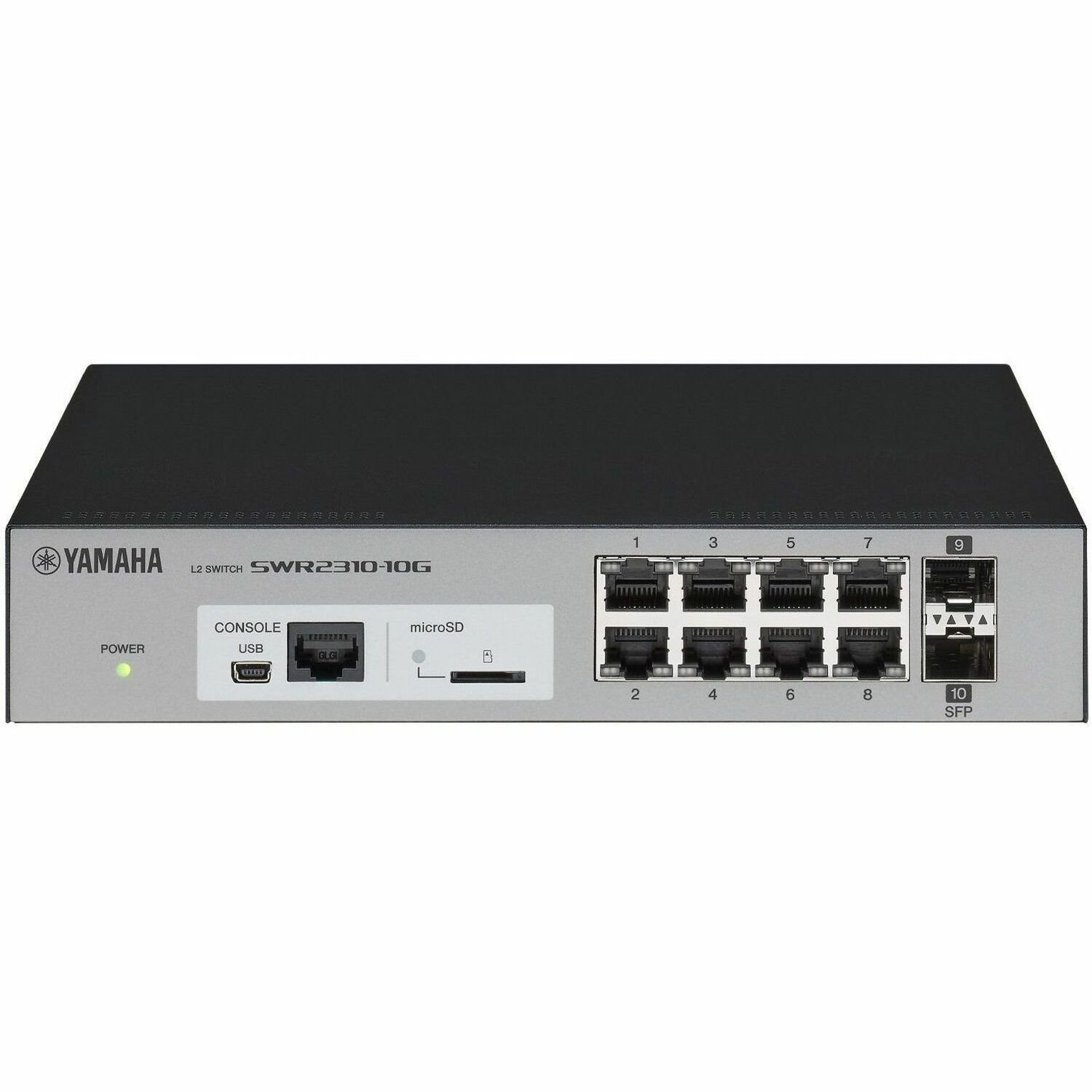 Yamaha SWR2310 Gigabit & 10-Gigabit Dante Switch