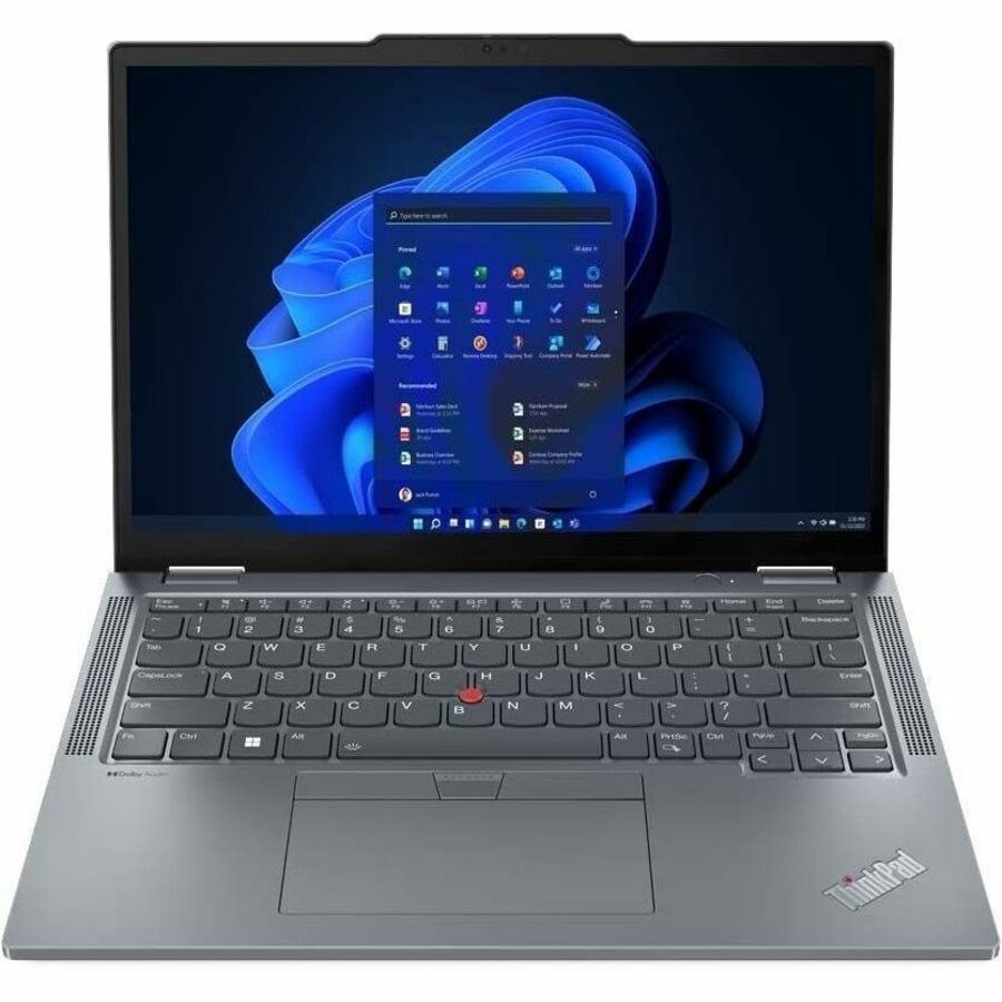 Lenovo ThinkPad X13 Yoga Gen 4 21F2000LCA 13.3" Touchscreen Convertible 2 in 1 Notebook - WUXGA - Intel Core i7 13th Gen i7-1365U - vPro Technology - 16 GB - 512 GB SSD - French Keyboard - Storm Gray