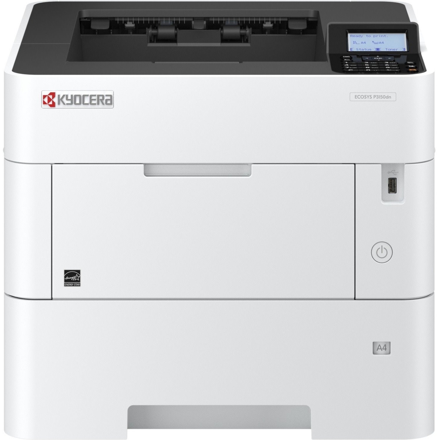 Kyocera Ecosys P3150dn Desktop Laser Printer - Monochrome