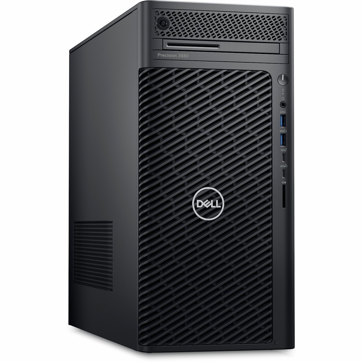 Dell Precision 3000 3680 Workstation - Intel Core i5 14th Gen i5-14500 - vPro Technology - 16 GB - 512 GB SSD - Tower - Black