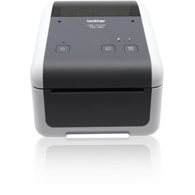 Brother TD-4410D Desktop Direct Thermal Printer - Monochrome - Label Print - USB - Serial