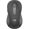 Logitech Signature M650 L for Business Wireless Mouse, For Large Sized Hands, Logi Bolt, Bluetooth, Graphite