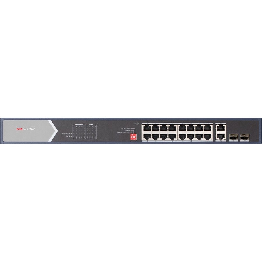 Hikvision 16 Port Gigabit Unmanaged PoE Switch