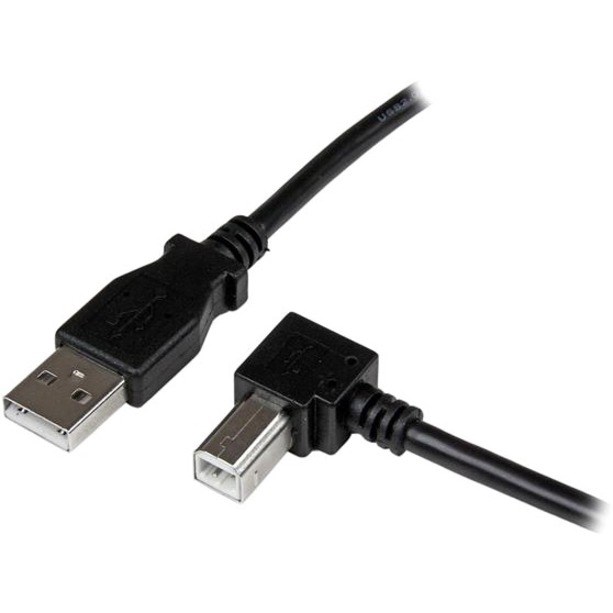 StarTech.com 2m USB 2.0 A to Right Angle B Cable - M/M