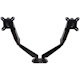 StarTech.com Dual Monitor Arm, USB Hub and Audio Ports in Base, Monitors up to 32" (17.6lb/8kg), VESA Monitor Stand Desk Mount