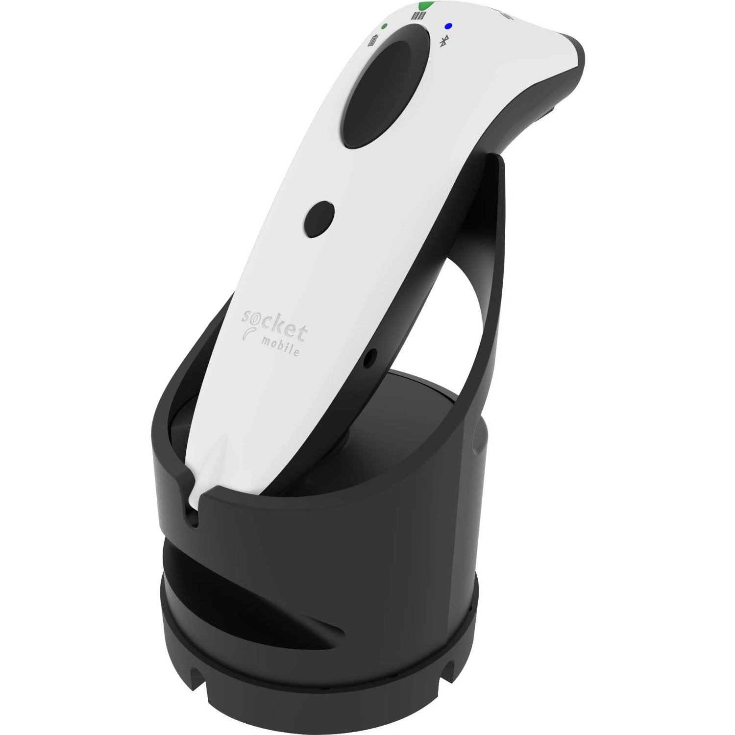 Socket Mobile SocketScan S730 Handheld Barcode Scanner - Wireless Connectivity - White, Black