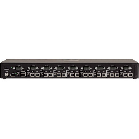 Tripp Lite by Eaton Secure KVM Switch, 8-Port, Single Head, DVI to DVI, NIAP PP4.0, Audio, CAC, TAA