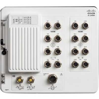 Cisco Catalyst IE3400 IE-3400H-16FT 16 Ports Manageable Ethernet Switch - Fast Ethernet - 100Base-X