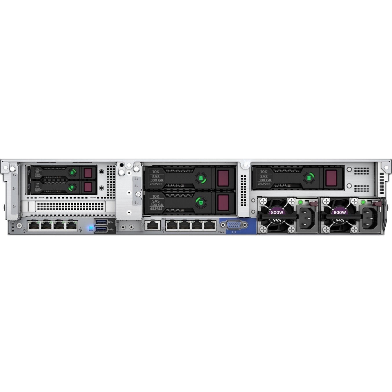 HPE ProLiant DL380 G10 2U Rack Server - 1 x Intel Xeon Gold 5218 2.30 GHz - 32 GB RAM - Serial ATA, 12Gb/s SAS Controller