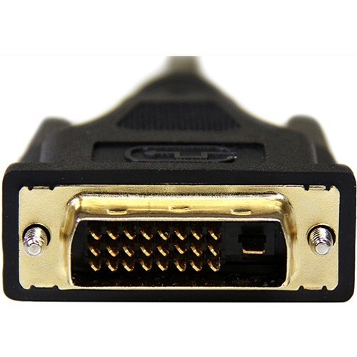 StarTech.com 3ft (1m) Micro HDMI to DVI Cable, Micro HDMI to DVI Adapter Cable, Micro HDMI Type-D to DVI-D Monitor/Display Converter Cord