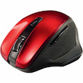 Verbatim Silent Bluetooth Ergo Multi-Trac Wireless Mouse - Red
