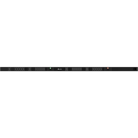 Vertiv Geist Basic Rack PDU 14240257 - (20) C13|(4) C19|32A|230V|3m power cord Hardwired|7.3kW|Black (14240257)