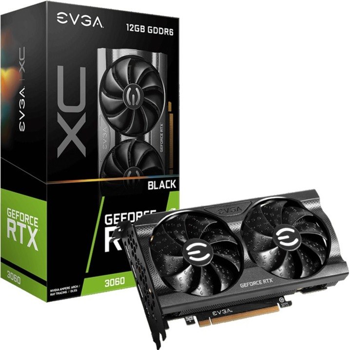 EVGA NVIDIA GeForce RTX 3060 Graphic Card - 12 GB GDDR6
