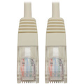 Eaton Tripp Lite Series Cat5e 350 MHz Molded (UTP) Ethernet Cable (RJ45 M/M), PoE - White, 6 ft. (1.83 m)