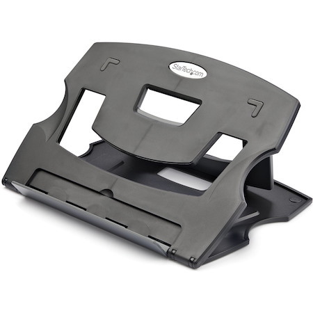 StarTech.com Portable Laptop Stand - Laptop Desk Stand - Adjustable Laptop Stand - Ergonomic Laptop Table Stand - Laptop Riser Stand