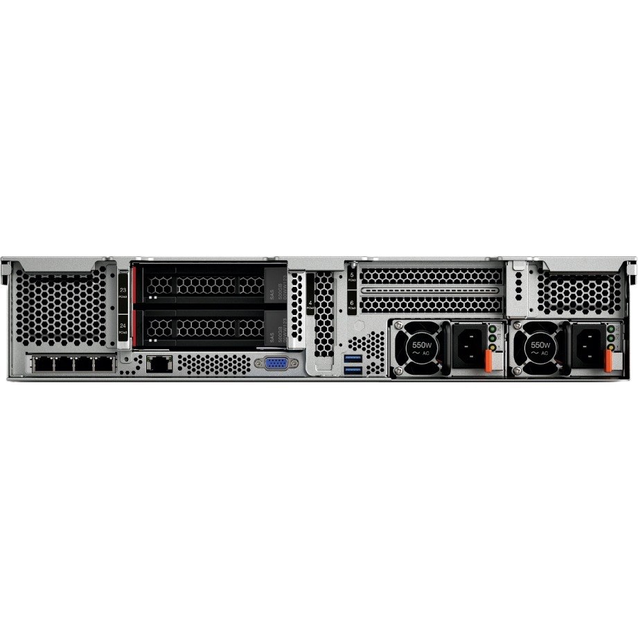 Lenovo ThinkSystem SR650 7X06A063AU 2U Rack Server - 1 x Intel Xeon Gold 5118 2.30 GHz - 16 GB RAM - 12Gb/s SAS, Serial ATA/600 Controller