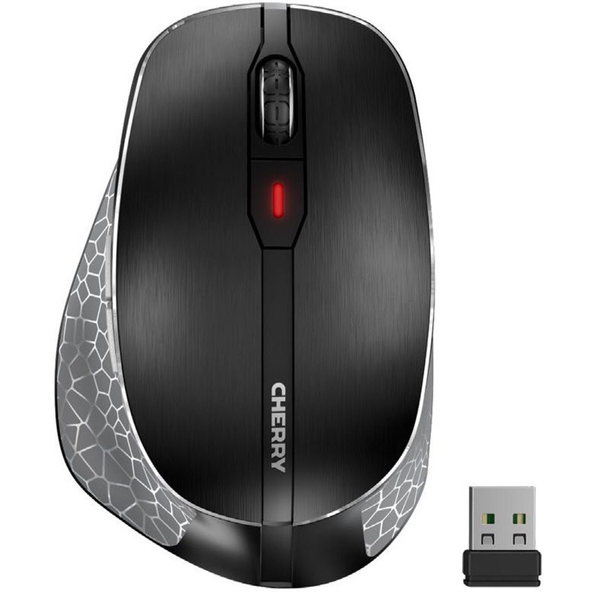 CHERRY MW 8C ERGO Rechargeable Black Wireless Mouse