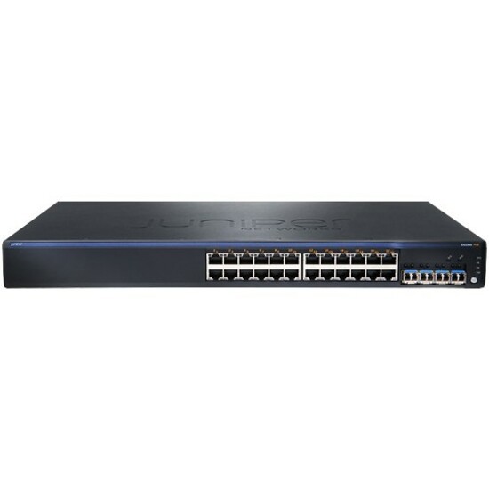Juniper EX2200 EX2200-24P-4G 24 Ports Manageable Ethernet Switch - Gigabit Ethernet - 10/100/1000Base-T