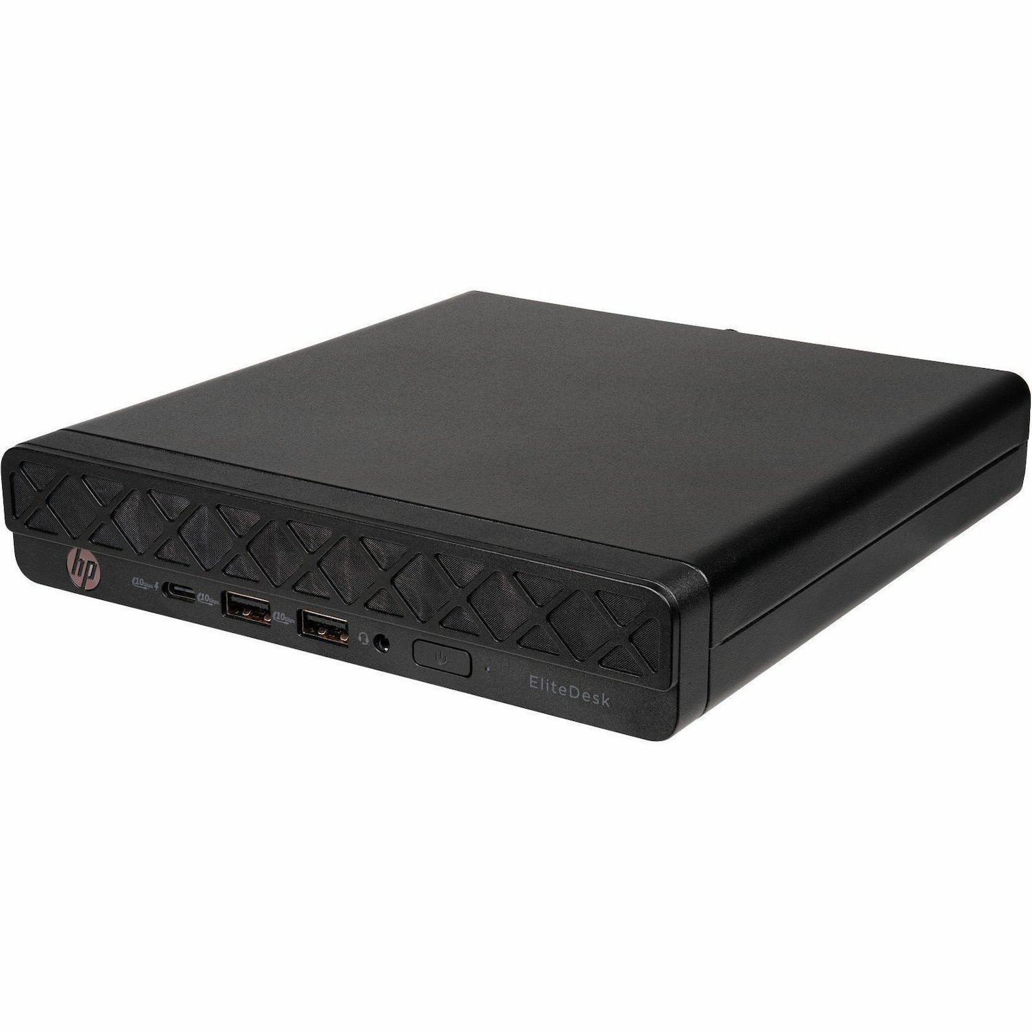 HP EliteDesk 8 G1a Desktop Computer - AMD Ryzen 5 220 - 16 GB - 512 GB PCI Express NVMe 4.0 x4 SSD - Mini PC - Jack Black