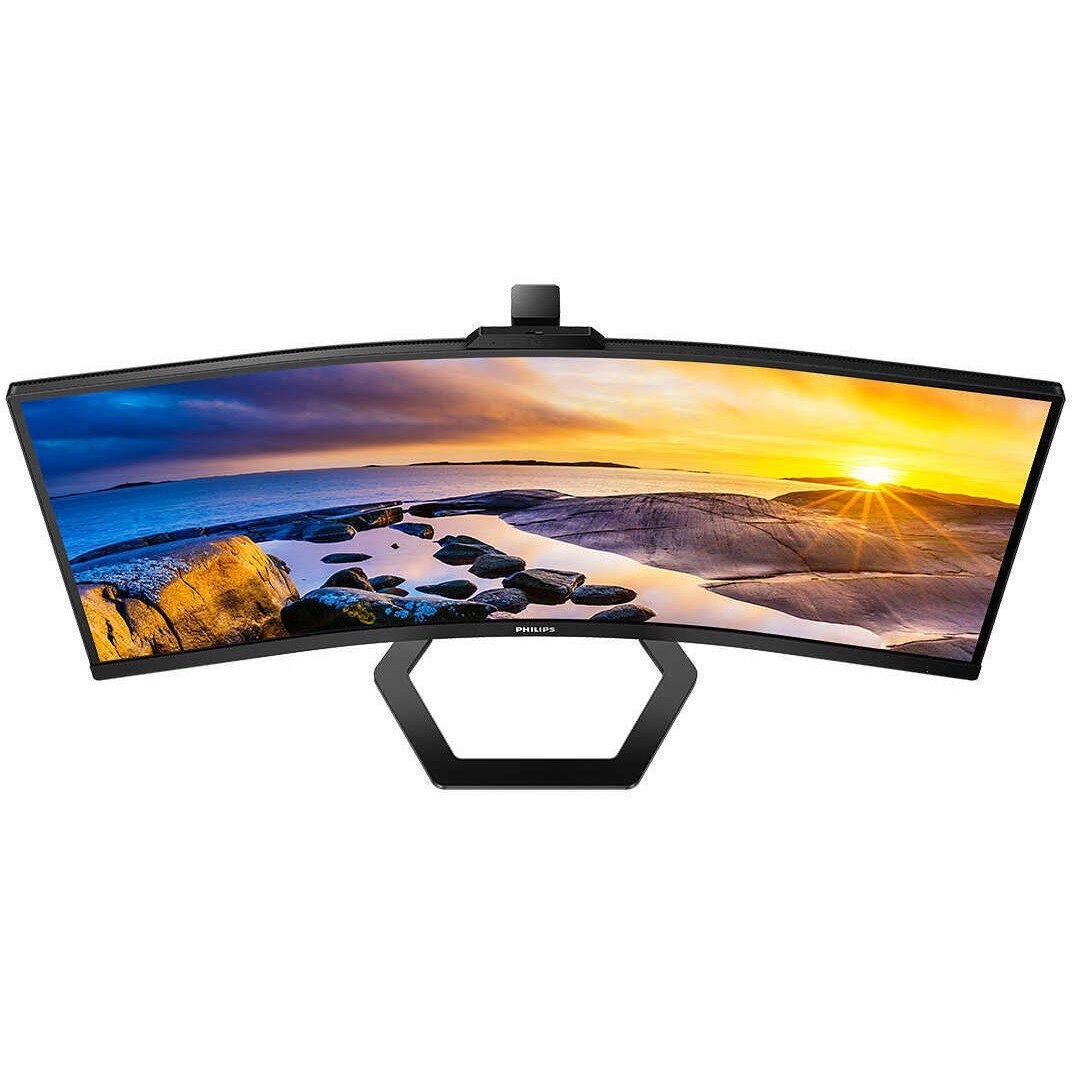 Philips 34E1C5600HE 34" Class Webcam UW-QHD Curved Screen Gaming LCD Monitor - 21:9