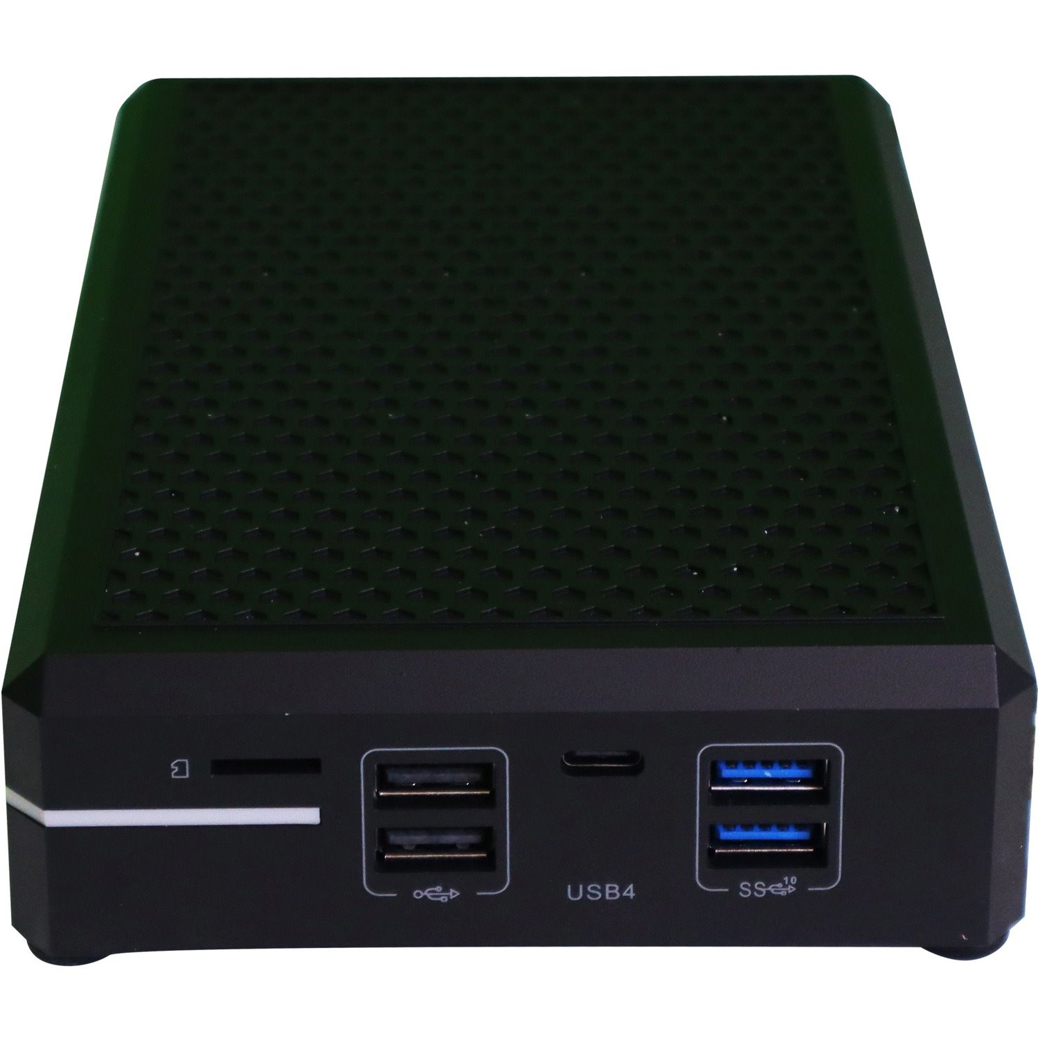 Black Box Emerald DESKVUE KVM-over-IP Multi-Source Receiver - Quad-Monitor, 4K, HDMI, Audio