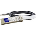 AddOn EMC® SFP-TWNACT-1M Compatible TAA Compliant 10GBase-CU SFP+ Direct Attach Cable (Active Twinax, 1m)