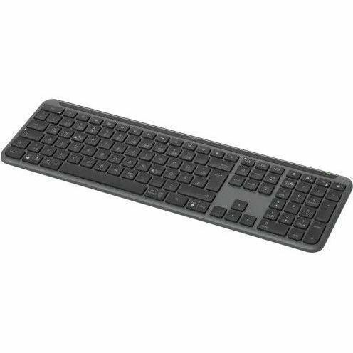 Logitech Signature Slim K950 Keyboard - Wireless Connectivity - USB Type A Interface - English (US) - QWERTY Layout - Graphite