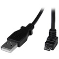 StarTech.com 2m Micro USB Cable - A to Down Angle Micro B