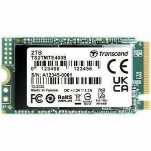 Transcend SSD400S MTE400S 2 TB Solid State Drive - M.2 2242 Internal - PCI Express NVMe (PCI Express NVMe 3.0 x4)