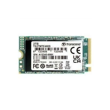 Transcend SSD400S MTE400S 2 TB Solid State Drive - M.2 2242 Internal - PCI Express NVMe (PCI Express NVMe 3.0 x4)