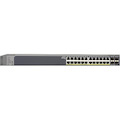 Netgear ProSafe GS728TP 24 Ports Manageable Ethernet Switch - Gigabit Ethernet - 1000Base-T, 1000Base-X