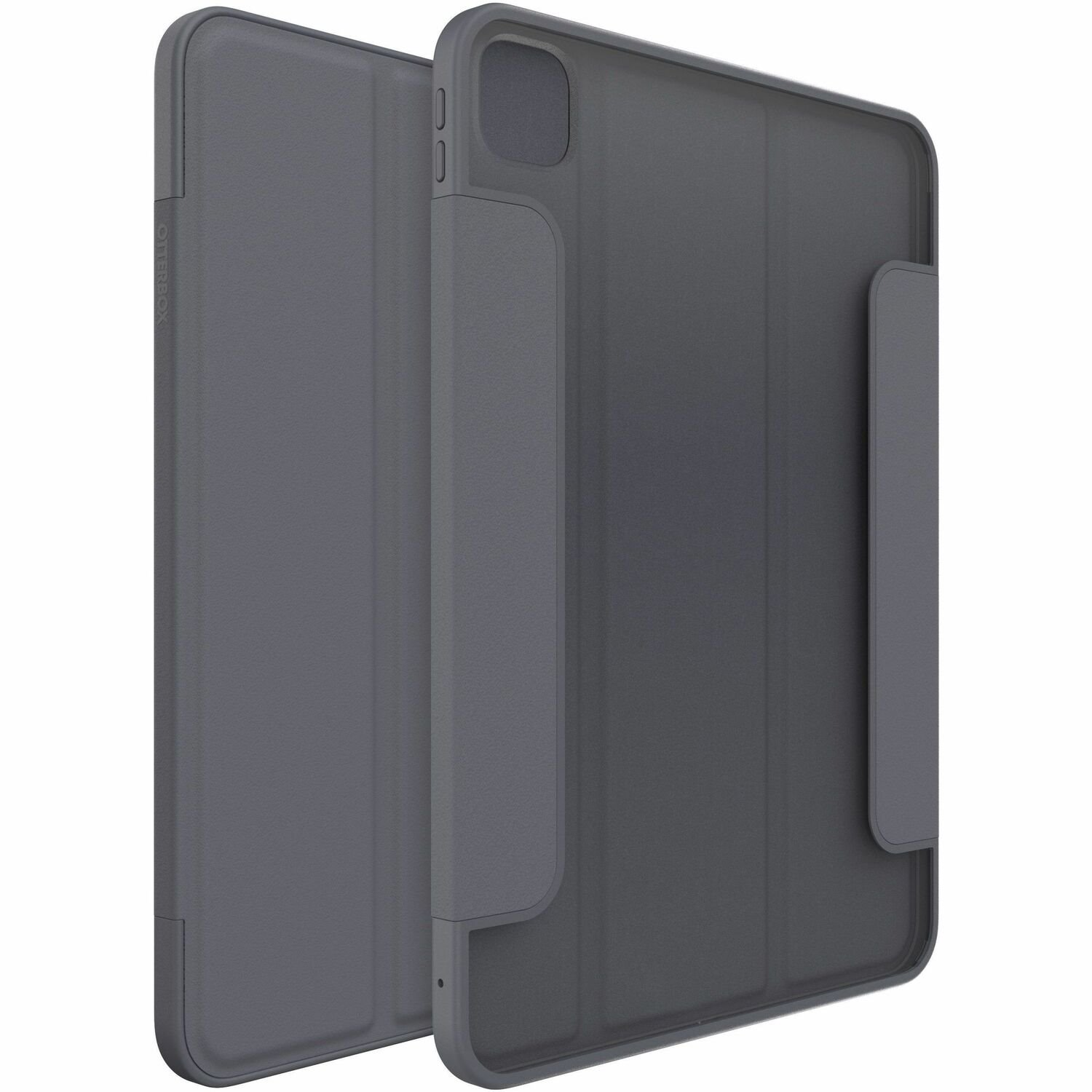 OtterBox Symmetry Series Folio Rugged Carrying Case (Folio) for 27.9 cm (11") Apple iPad Pro 11 (2024) Tablet - Thunderstorm (Clear/Dark Gray)